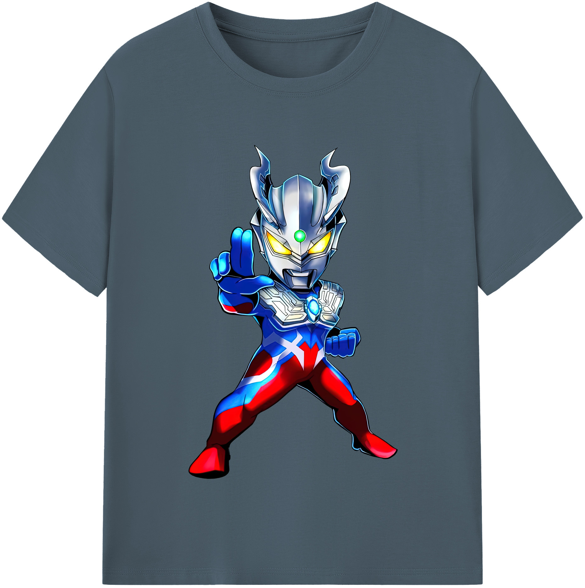 （画像用） ウルトラマン Ultraman 綿100％半袖Tシャツ（フロントプリント）